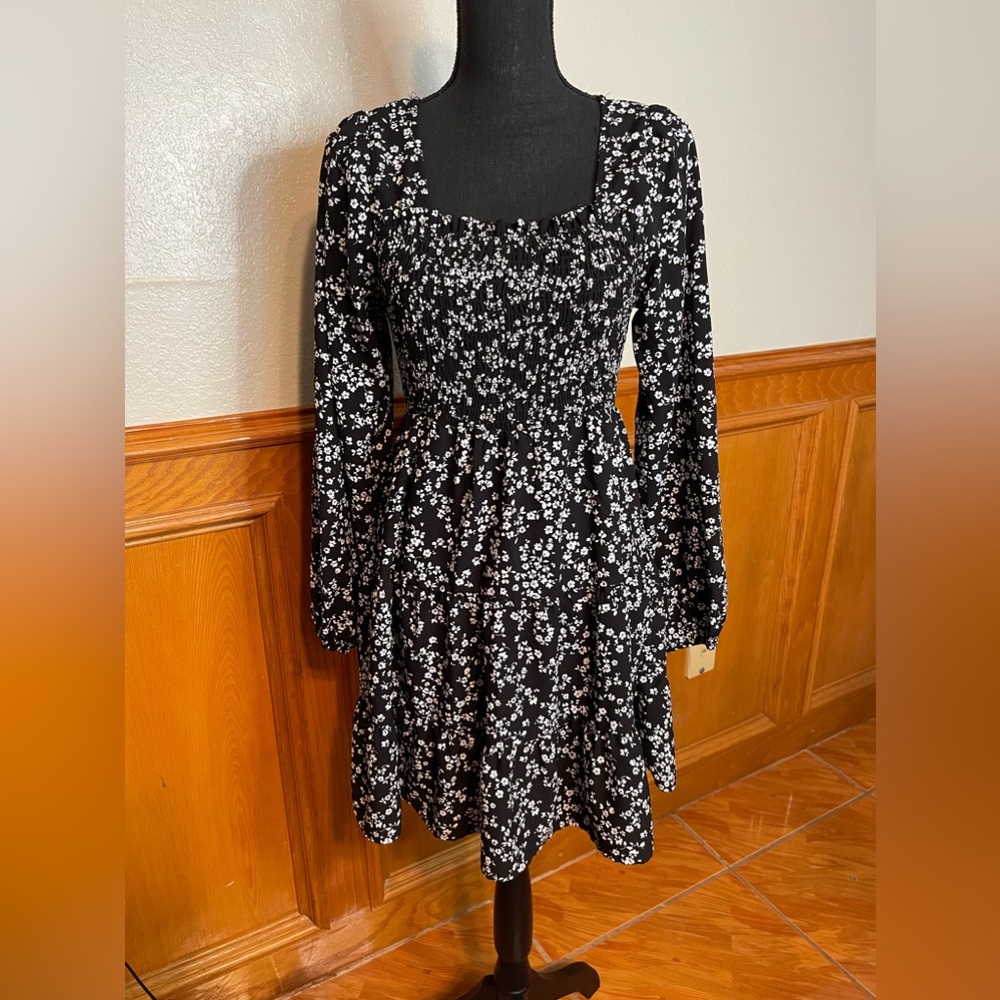 Liberty Long Sleeve Mini Dress